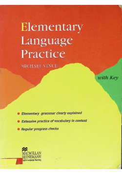 Elementary Language Practice with Key