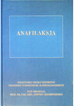 Anafilaksja