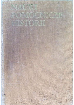 Nauki pomocnicze historii