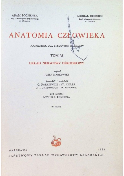 Anatomia człowieka Tom VI