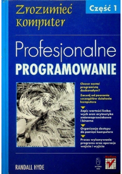 Profesjonalne programowanie Część 1
