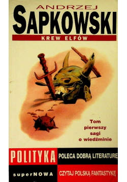 Saga o Wiedźminie Tom I Krew elfów