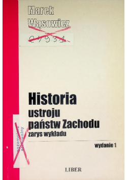 Historia ustroju państw Zachodu