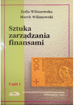 Sztuka zarządzania finansami Część 1