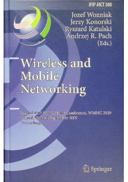 Wireless and Mobile Networking