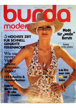 Burda moden macht mode zum mitmachen Nr 7/76