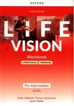Life Vision Pre - Intermediate Zeszyt ćwiczeń + Online Practice + multimedia A2 / B1