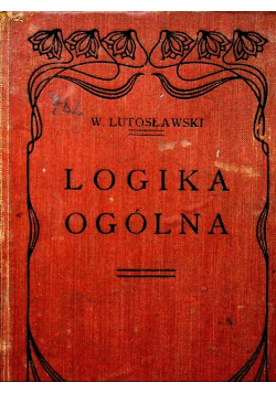 Logika ogólna 1907 r.