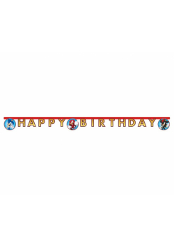 Banner Sonic - Happy Birthday 200cm