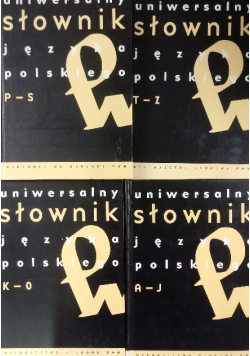 Uniwersalny słownik języka polskiego Tom 1 do 4