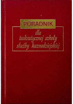Poradnik dla teokratycznej szkoły służby kaznodziejskiej