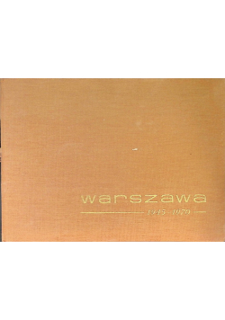 Warszawa 1945 - 1970