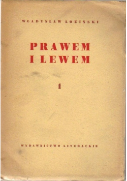 Prawem i lewem tom 1