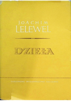 Lelewel Dzieła Tom II