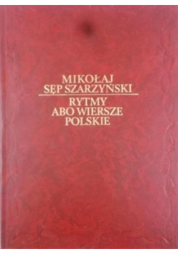 Rytmy abo wiersze polskie