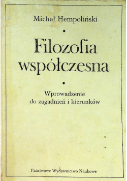 Filozofia współczesna