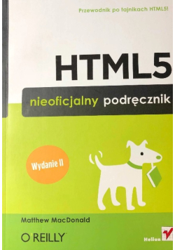 HTML5  Nieoficjalny podręcznik