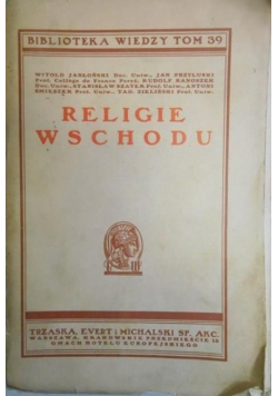 Religie wschodu 1938 r.