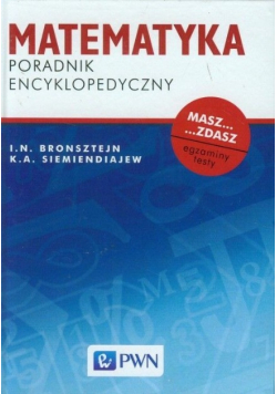 Matematyka Poradnik encyklopedyczny