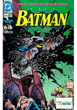 Batman komiks człowiek, który odkrył tożsamość Batmana! Nr 4 / 95 (53)