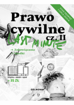 Last Minute Prawo cywilne Część 2