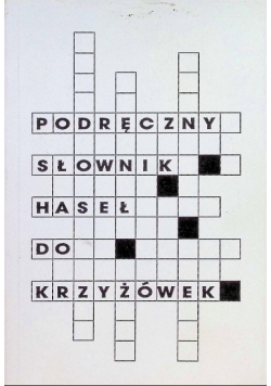 Podręczny słownik haseł do krzyżówek