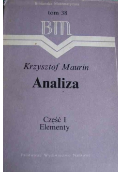 Analiza Tom 38 Część 1 Elementy