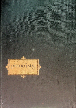 Pismo i styl