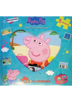 Peppa Pig. Książka z puzzlami. Świat do odkrycia