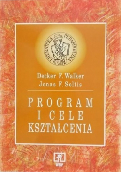 Program i cele kształcenia
