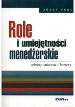 Role i umiejętności menedżerskie