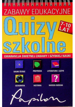 Quizy szkolne Zabawy Edukacyjne