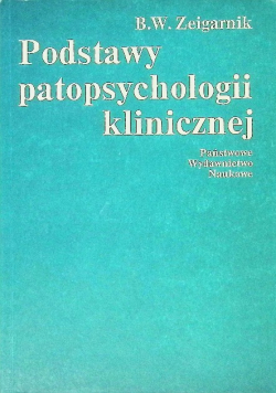 Podstawy psychopatologii klinicznej