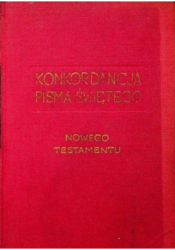 Konkordacja Pisma Świętego Nowego Testamentu