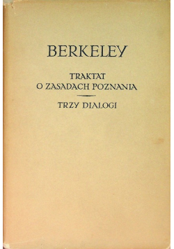 Traktat o zasadach poznania Trzy dialogi