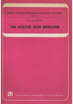 Pisma egzegetyczne przeciw Manichejczykom