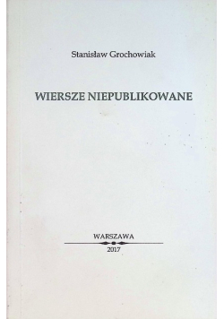 Wiersze niepublikowane