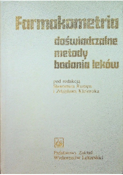 Farmakometria Doświadczalne metody badania leków