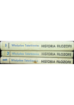 Historia Filozofii Tom I do III
