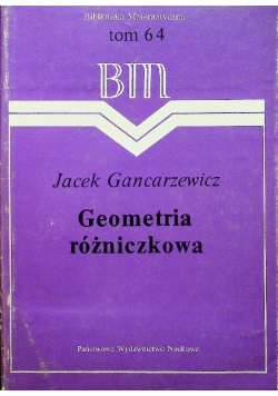 Geometria różniczkowa