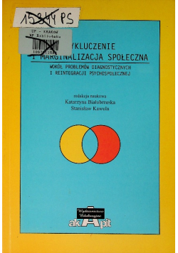 Wykluczenie i marginalizacja społeczna