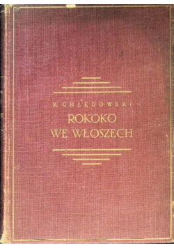 Rokoko we Włoszech 1939 r.