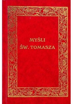 Myśli Św Tomasza