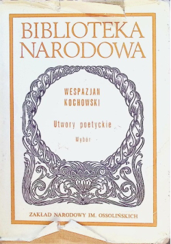 Utwory poetyckie wybór