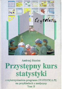 Przystępny kurs statystyczny Tom II