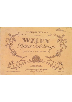 Wzory pisma ozdobnego 1939 r.