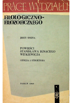 Powieści Stanisława Ignacego Witkiewicza