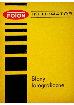 Błony fotograficzne