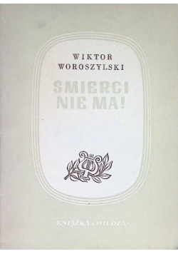 Śmierci nie ma 1949 r.