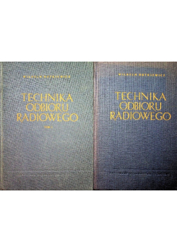 Technika odbioru radiowego Tom 1 i 2